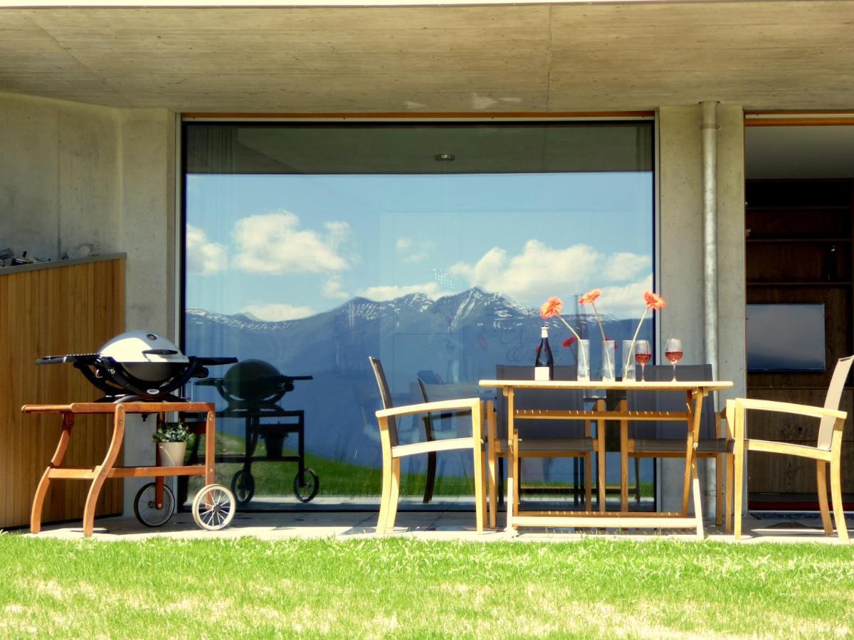 Casa Admisa, Spektakulaere Aussicht, Ski In And Out, Hochwertige Einrichtung, Valserstein Und Eiche Флимс Экстерьер фото