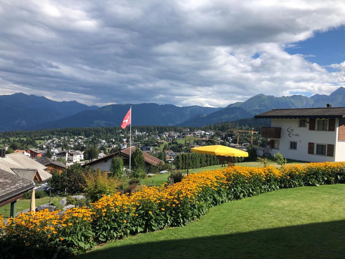 Casa Admisa, Spektakulaere Aussicht, Ski In And Out, Hochwertige Einrichtung, Valserstein Und Eiche Флимс Экстерьер фото