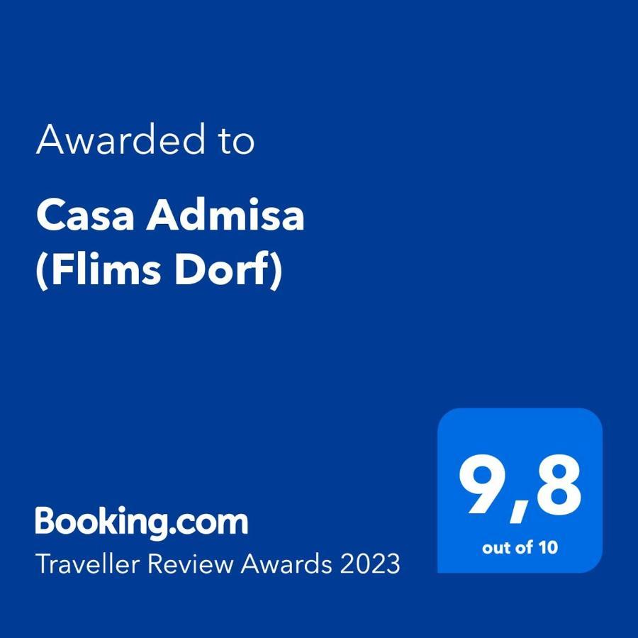 Casa Admisa, Spektakulaere Aussicht, Ski In And Out, Hochwertige Einrichtung, Valserstein Und Eiche Флимс Экстерьер фото