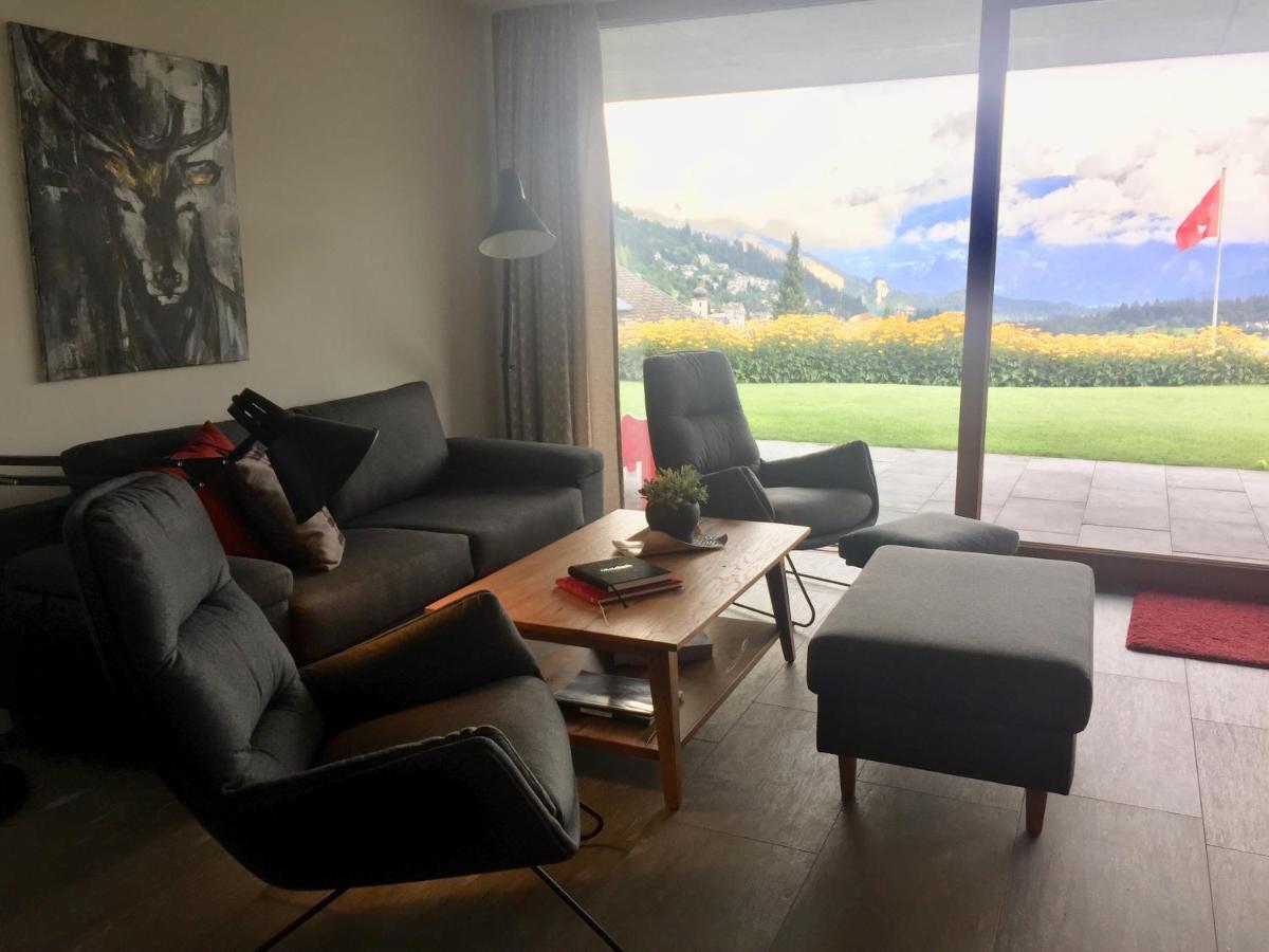 Casa Admisa, Spektakulaere Aussicht, Ski In And Out, Hochwertige Einrichtung, Valserstein Und Eiche Флимс Экстерьер фото