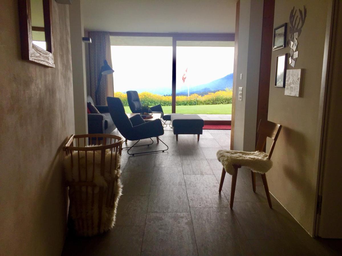 Casa Admisa, Spektakulaere Aussicht, Ski In And Out, Hochwertige Einrichtung, Valserstein Und Eiche Флимс Экстерьер фото