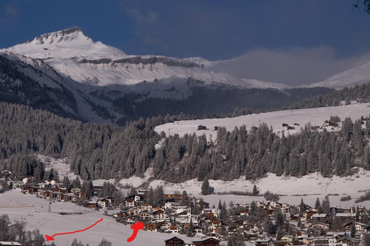 Casa Admisa, Spektakulaere Aussicht, Ski In And Out, Hochwertige Einrichtung, Valserstein Und Eiche Флимс Экстерьер фото